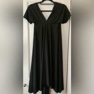 VS Moda International black infinity dress